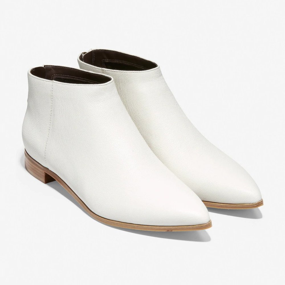 Cole Haan Havana Bootie - White - Ankle Boot - Size 8